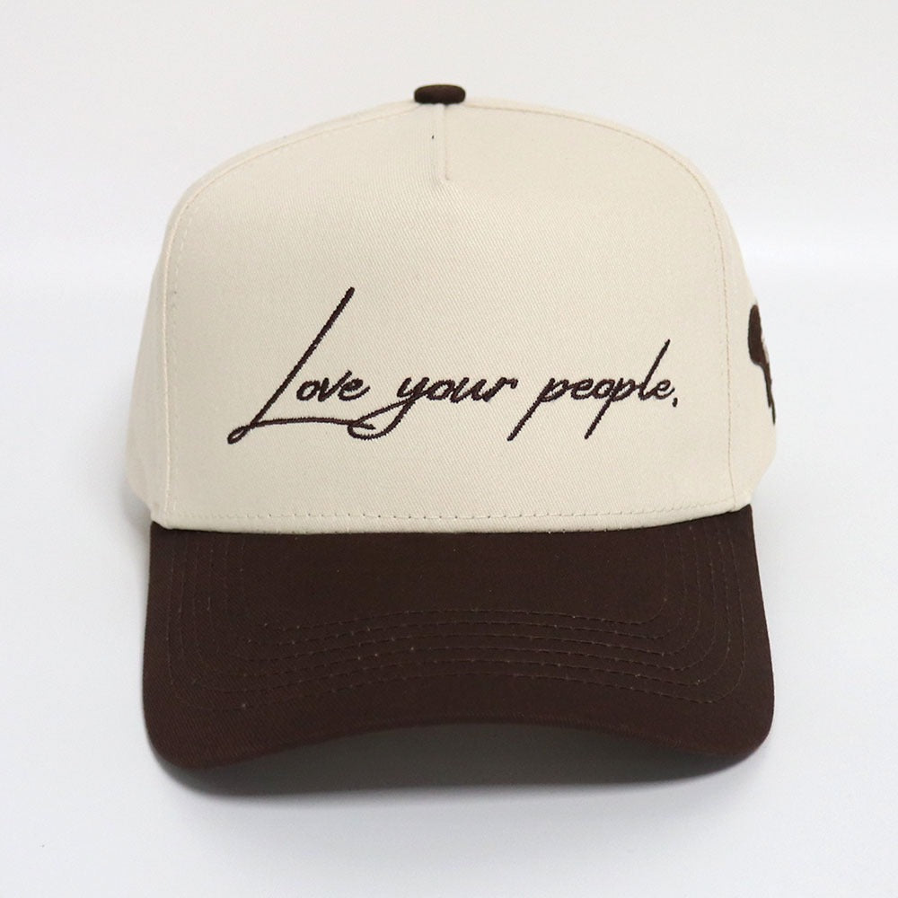 Love your people - Brown image 1
