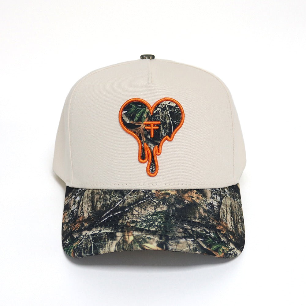Mirrored F - Camo Heart image 1