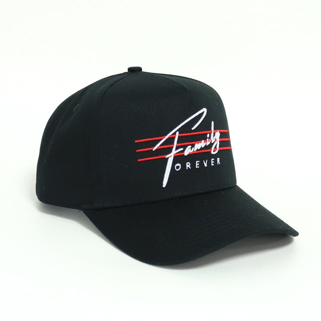 Family Forever Script Black