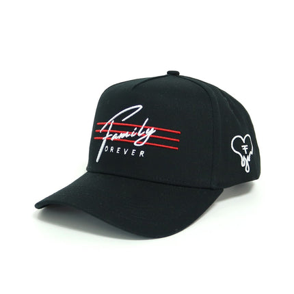 Family Forever Script Black